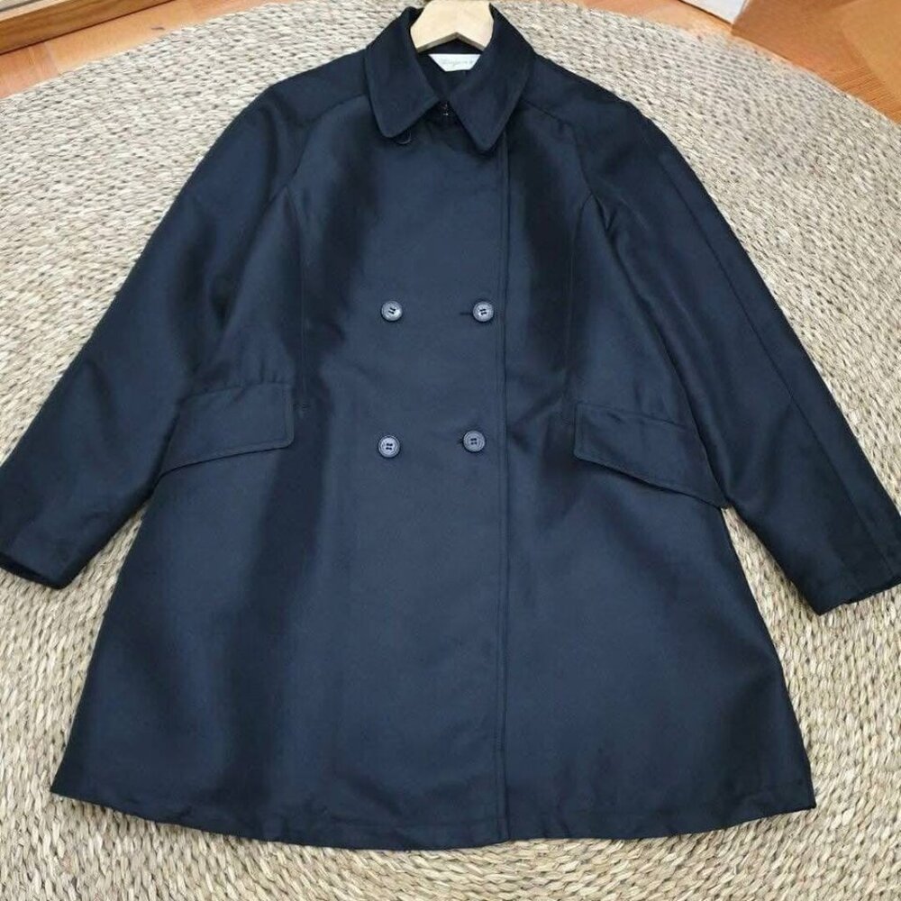 Classic Black Trench Coat